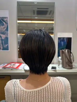 ショート 伊藤　龍之介 レイヤースタイル🟡のヘアスタイル