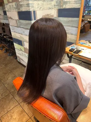 カラー 透明感カラー🫧🩵 林　菜々美のヘアスタイル
