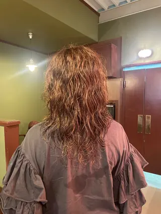 セミロング カラー パーマ PATH-hair. storeのヘアスタイル