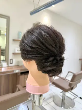 ミディアム ヘアアレンジ ❤️‍🔥桜新町/ Mea❤️‍🔥のヘアスタイル