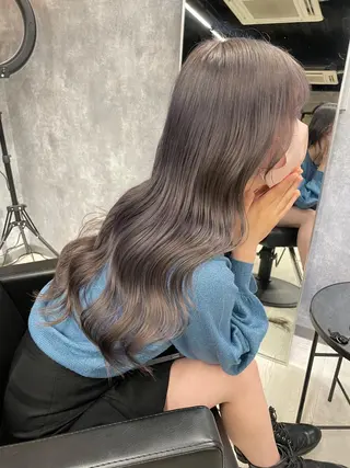 ロング カラー 宮城 ほのかのヘアスタイル