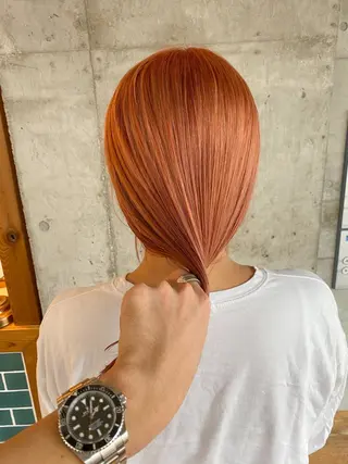ミディアム カラー リピート率No.1✨ ユウキのヘアスタイル