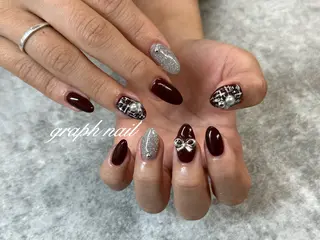 ネイル graph nail【グラフ ネイル】所属・graphnail‪ ‪‪❤︎‬manaのネイルデザイン