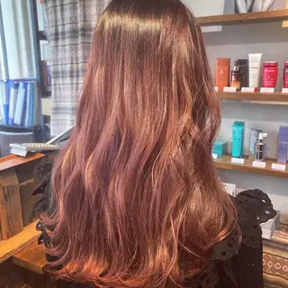 セミロング カラー ヲタクに美容室は難しい。所属・縮毛矯正&髪質改善 ⭐️OGUのヘアスタイル