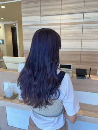 ロング ダブルカラー🌷✨ 守屋紗希のヘアスタイル