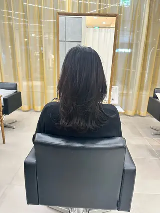 セミロング 宮原 智美のヘアスタイル