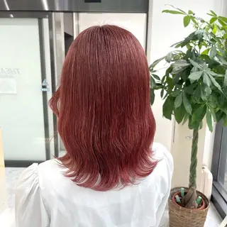 カラー 🍒暖色カラー/ FUKA🍒のヘアスタイル