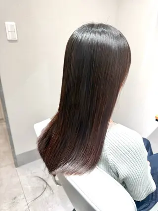 セミロング 艶髪🌈美髪🌈 森田勇地のヘアスタイル