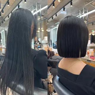 ミディアム ✨髪質改善特化✨副 店長椎葉信乃介のヘアスタイル