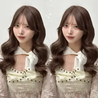 ロング カラー ワンホン🎀韓国ヘア 💞新宿/GAKUのヘアスタイル