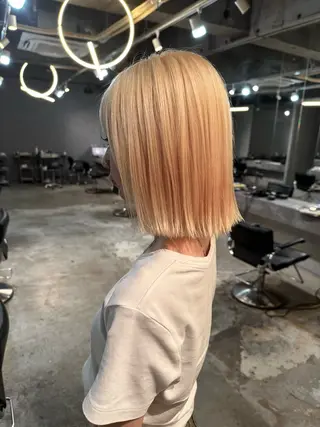 ミディアム カラー MEIKA hair＆beauty所属・ハナオカ ユウキ /ナチュラルhairのヘアスタイル