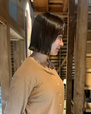 ショート カラー 暖色カラー/レイヤー 🌙 オノユリカのヘアスタイル