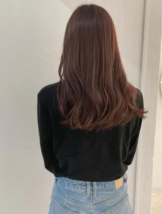 ロング カラー お洒落ベージュ🤎 代官山shibukiのヘアスタイル