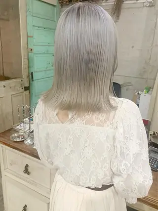 ミディアム カラー kimika🥑 メンズ/髪質改善のヘアスタイル