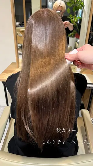 ロング カラー 島崎 凌のヘアスタイル