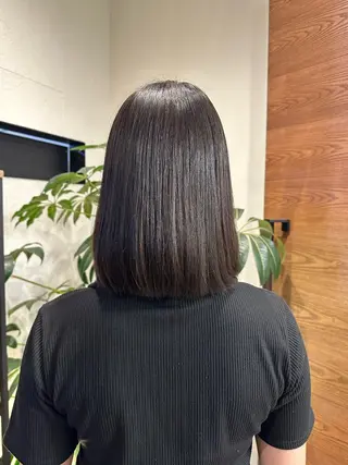 ミディアム momo 札幌美容師のヘアスタイル