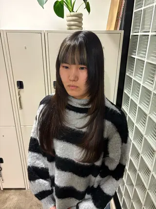 ロング Ruka/カット カラーモデル募集のヘアスタイル