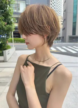 ショート アイロンなし似合わせ ショート✨松本のヘアスタイル
