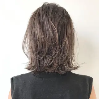 ミディアム カラー カラーリスト菅野 竜矢🌈のヘアスタイル
