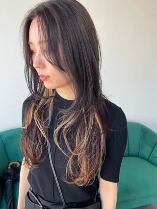 ロング 艶カラー🌙縮毛矯正 /ボブ【Reina】のヘアスタイル