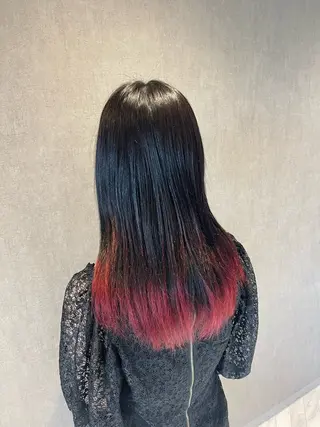ロング カラー 透明感カラー/艶髪/ エクステ/HIROのヘアスタイル
