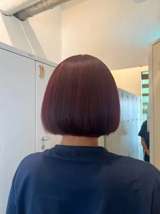 ショート ハイトーンカラー/エ クステ/デザインのヘアスタイル