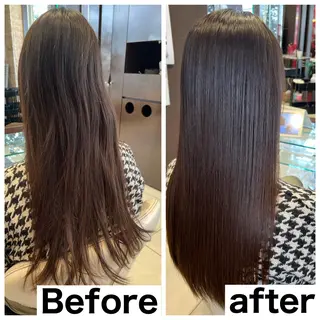 ロング 下條 真のヘアスタイル