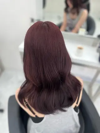 セミロング ♡ナチュラルガーリー ♡ベージュ♡RINAのヘアスタイル