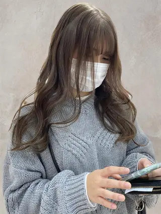 ロング カラー ハイトーンカラー 🩷NANAのヘアスタイル