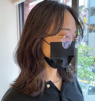 ミディアム eight  shinjuku所属・海外ヘア スタイルRIOのヘアスタイル