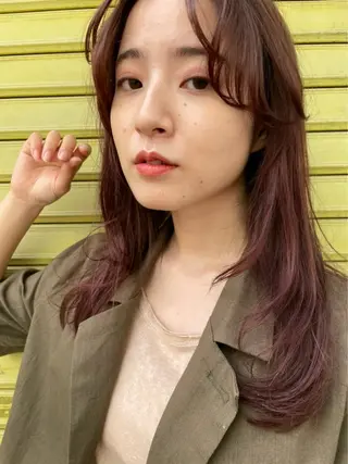 セミロング mono.所属・南茨/ヘッドスパ /カット/momoのヘアスタイル