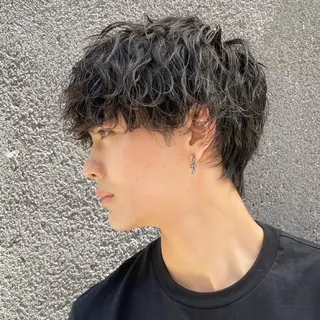 ショート パーマ メンズ ⚡️メンズ特化⚡️ RYUKIのヘアスタイル