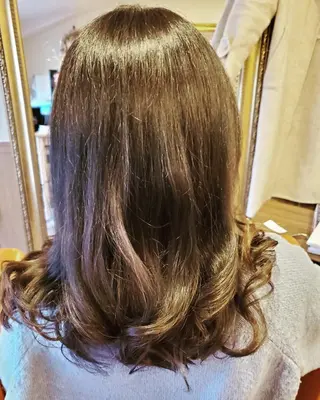 カラー セミロング spa hair  ark 富井直美のヘアスタイル