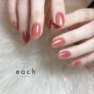 ネイル 𝒆𝒂𝒄𝒉 kanako 🕊のネイルデザイン