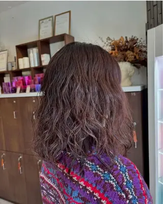 セミロング パーマ COSTAEST加藤 まり子🪴のヘアスタイル