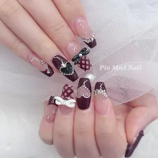 ネイル HANA 長さだしのネイルデザイン