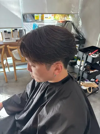 ショート メンズ 鹿児島 TSUBASAのヘアスタイル