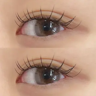 マツエク・マツパ Moe/韓国風/ 束感/キュート❤︎のマツエク・マツパデザイン