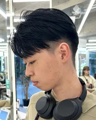 ショート カラー メンズ Vir by browのヘアスタイル