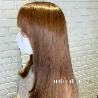 ロング カラー パーマ ヘアアレンジ 髪質改善/縮毛矯正 艶カラー/珠聡のヘアスタイル