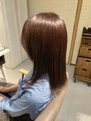 ミディアム カラー 🫧ゆうき🪽 髪質改善/ハイライトのヘアスタイル