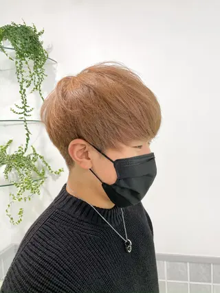 ショート メンズ miyu 美髪縮毛矯正𓂃꙳⋆のヘアスタイル