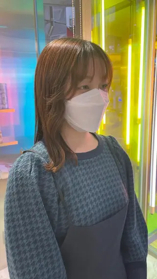 セミロング 🧁はるひ/ ZEST八王子🟡のヘアスタイル