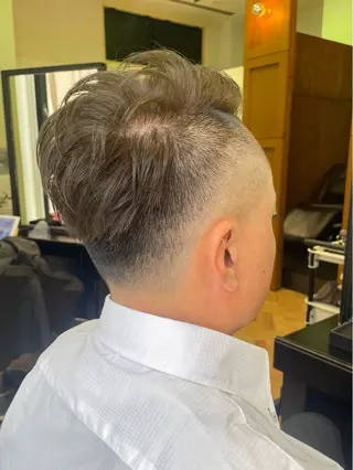 ショート メンズ 溝口 槙里也のヘアスタイル