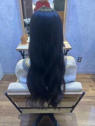 ロング Spinhair fluffy所属・尾崎 恭子のヘアスタイル