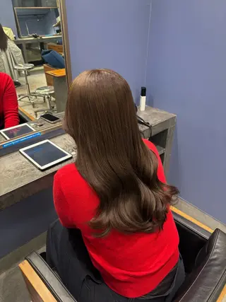 ロング カラー 〖❁田尻千尋| LEONID❁〗のヘアスタイル