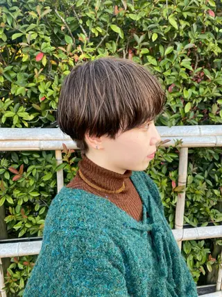 ショート メンズ/メンズカラー 🍏すがのみき🍏のヘアスタイル