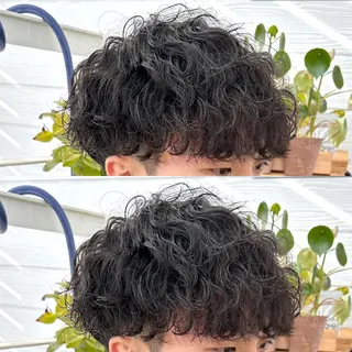 パーマ メンズ メンズ特化✂️ 小枝 優生のヘアスタイル