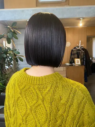ショート カラー パーマ ヘアアレンジ メンズ キッズ ネイル マツエク・マツパ アイブロウ モリモト サナのヘアスタイル