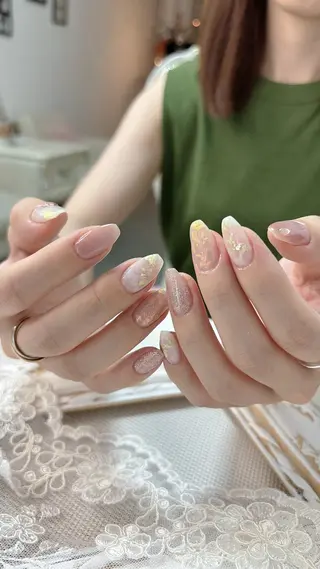 ネイル ネイルサロンD&D所属・劉 丹丹のネイルデザイン